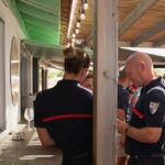 Les pompiers de Gironde reçoivent un repas gratuit offert par un restaurateur local.