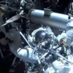 Sophie Adenot réalise une sortie dans l&rsquo;espace à 28 000 km/h, équivalente à un marathon.