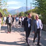 Reconstruction avancée dans la Vésubie : le préfet et Éric Ciotti en visite.