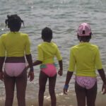 Découverte de la mer avec le Secours Populaire de la Haute-Vienne : l’eau des lacs sans goût salé.