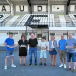Huit jeunes footballeurs de Baud Football Club récompensés pour l’embellissement du stade