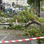 Dégâts matériels signalés après un bref épisode orageux en France