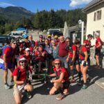 Hugues Bourieau termine avec succès une étape du Tour du Mont Blanc malgré son handicap.