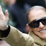 Céline Dion arrive à Paris pour une série de concerts à La Défense.