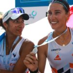 Mondiaux d&rsquo;aviron : Emma Cornelis et Hezekia Peron remportent l&rsquo;argent en deux sans barreur