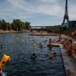 Fréquentation des sites de baignade dans la Seine à Paris en hausse de 20% cet été
