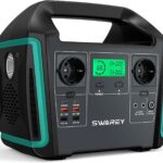 Générateur électrique portable de 1000W avec sortie super silencieuse et multiples ports.