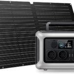 ALLPOWERS R600 : Station d&rsquo;énergie portable 299Wh avec panneau solaire 100W pour le camping.