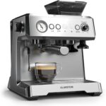 KLARSTEIN GrandPresso : Machine à café avec broyeur intégré et 20 bars de pression.