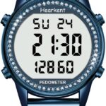 Hearkent présente une montre podomètre femme non connectée et sans application, sans besoin de charge.