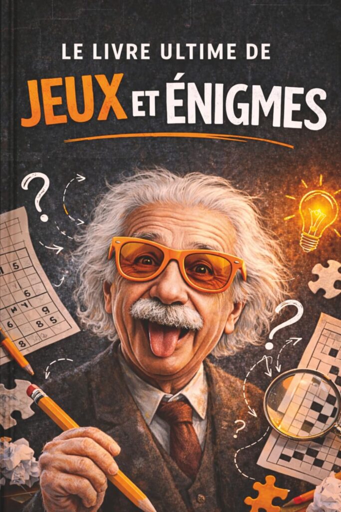 Le livre de jeux et énigmes pour hommes et femmes, un choix populaire en cadeaux ludiques.