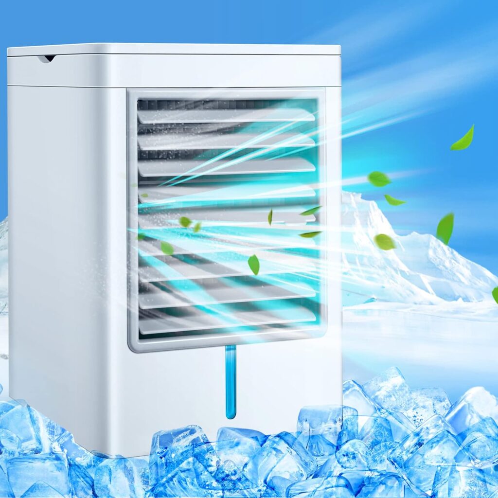 Lundi, une société lance un climatiseur mobile silencieux avec réservoir large pour bureaux et camping.