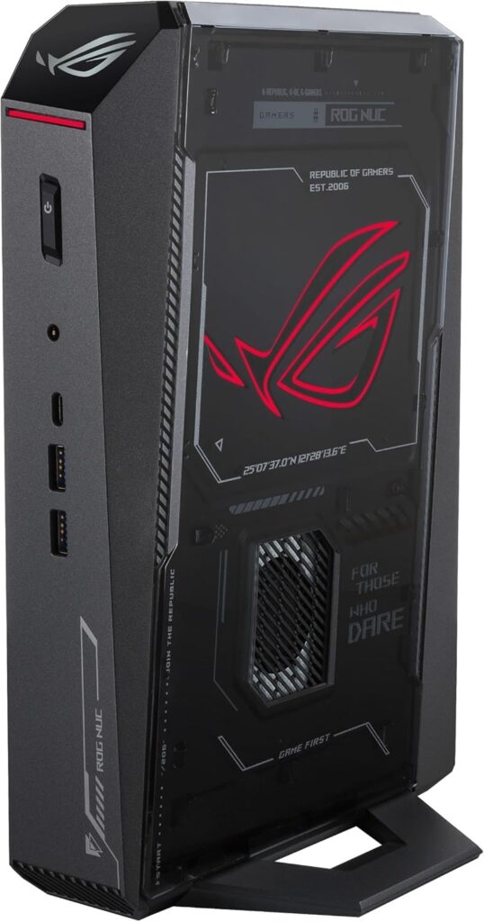 ROG NUC Mini Gaming PC doté d’un Intel Core Ultra 9 et d’une RTX 5070 dévoilé avec 32GB RAM