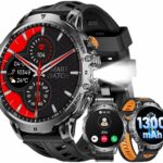 LIGE Men&rsquo;s Smart Watch : écran de 1,85 pouce, 110+ modes sportifs, étanchéité IP68.