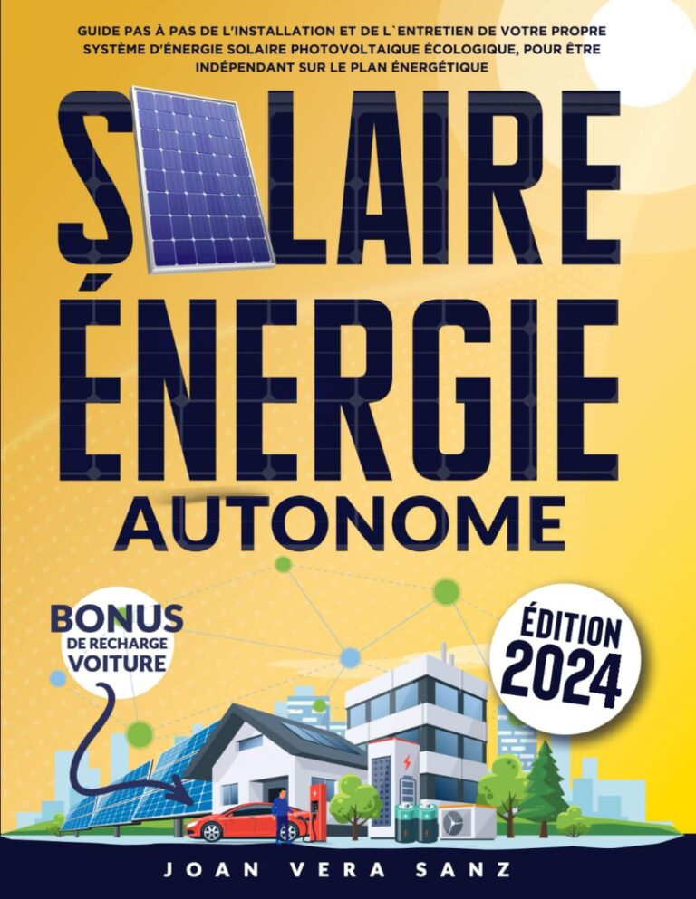Installation et entretien d’un système d’énergie solaire photovoltaïque pour l’autonomie énergétique.