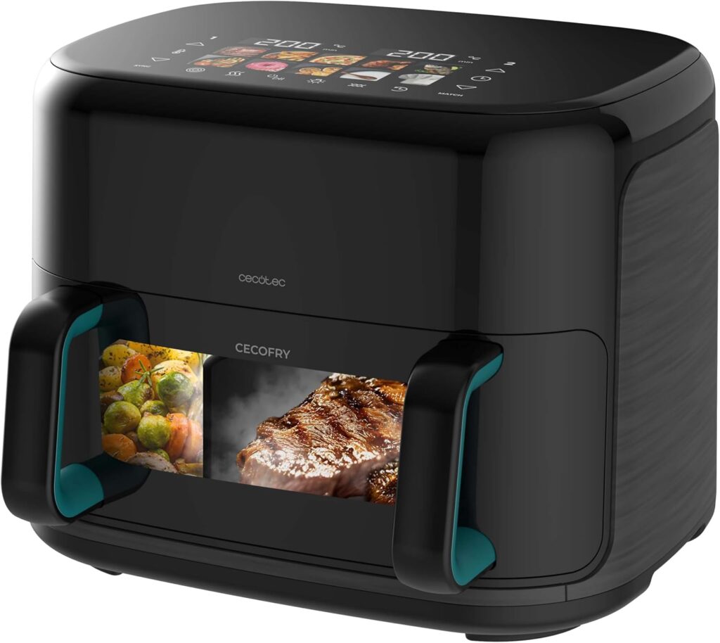 Cecotec présente la friteuse sans huile Cecofry & Grill Smokin’Prime 11000 pour une cuisson uniforme.