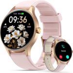Montre connectée unisexe 1,27&Prime; HD avec suivi santé et 120 modes sportifs, compatible iOS et Android