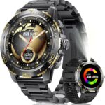 Montre connectée avec écran AMOLED de 1,43 pouces et 200+ modes sportifs, étanche IP68