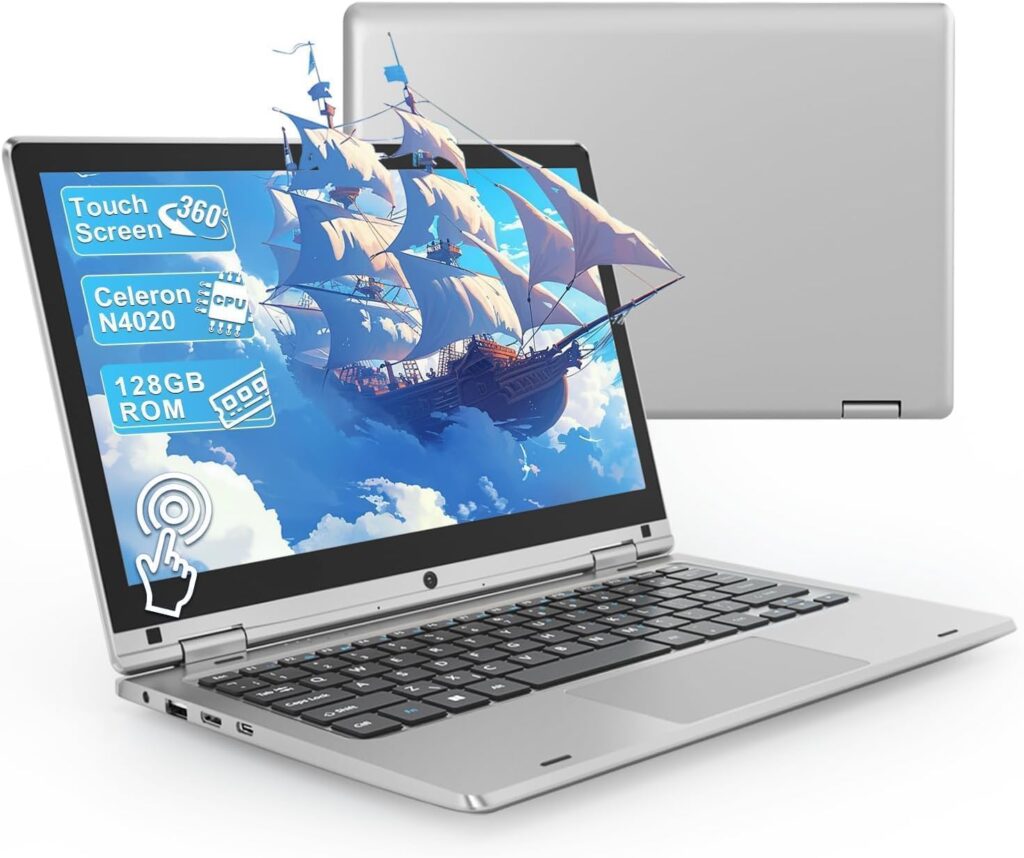 Lancement du PC portable PINSTONE Celeron N4020 avec écran tactile 360° et connectivité avancée