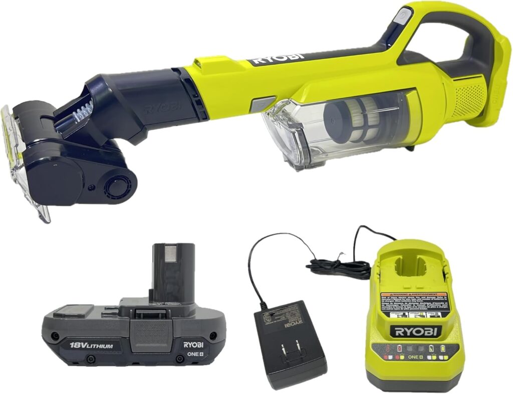 Ryobi lance un aspirateur à main sans fil 18V PCL700B avec kit brosse motrice.
