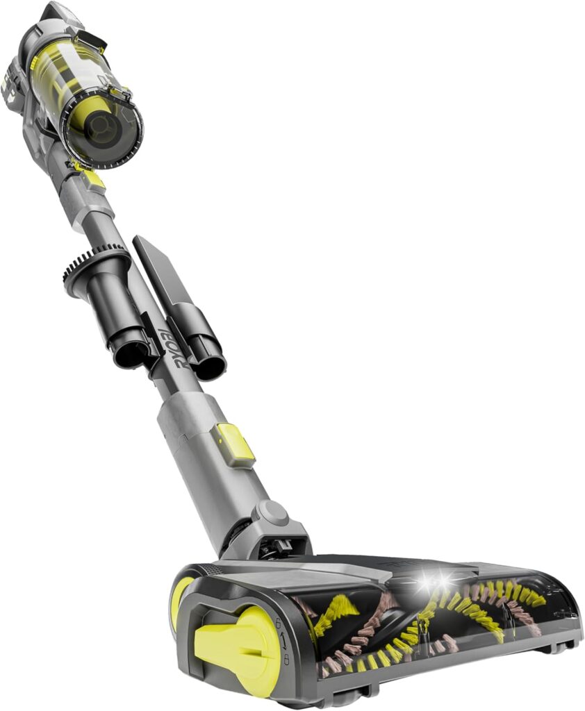 RYOBI lance un aspirateur balai sans fil 18V avec moteur sans carbone et accessoires inclus