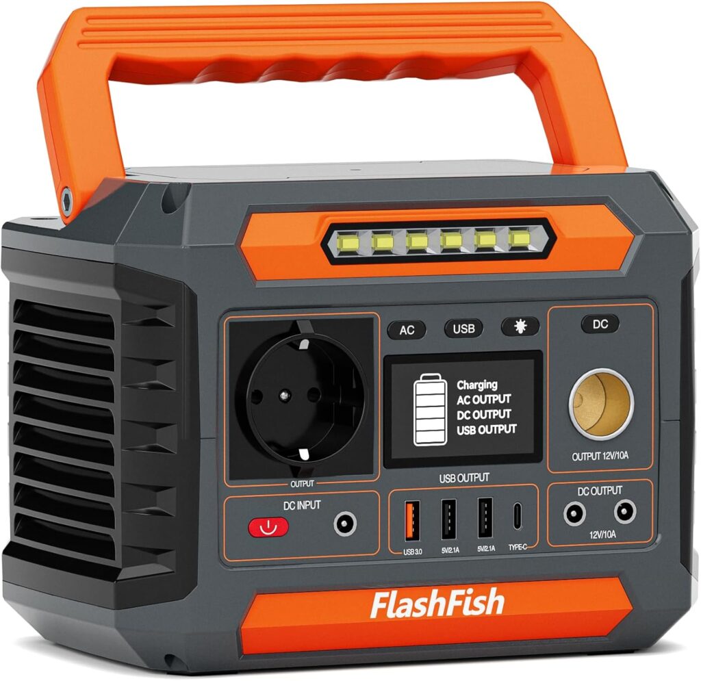 FlashFish P66A : générateur électrique portable de 200W pour camping et coupures de courant