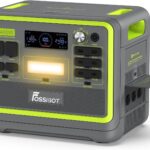 FOSSiBOT F2400 : générateur solaire portable 2048Wh avec charge rapide et sortie 230V.
