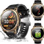 Anywise W1 : Montre connectée avec GPS, 5ATM, 170+ modes sportifs, batterie 18 jours