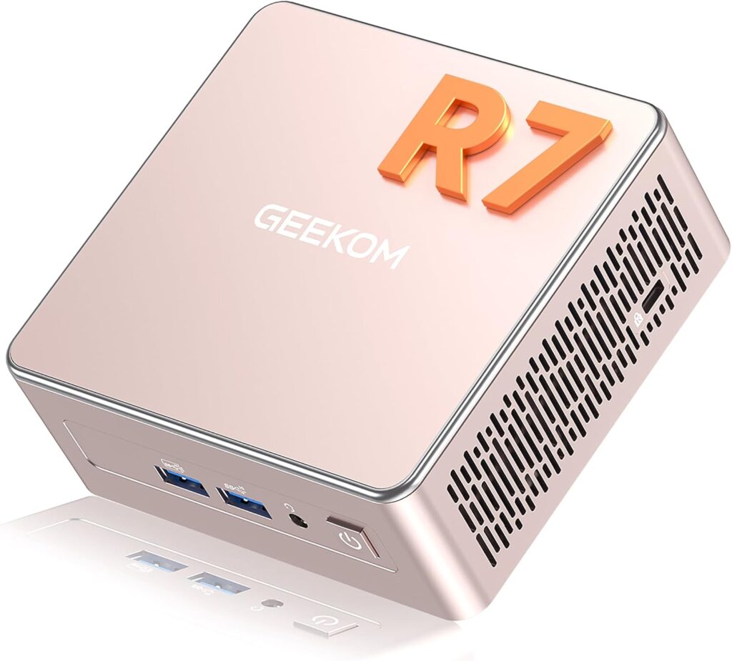 GEEKOM A5 Mini PC : Configurations Ryzen 7, HDMI multiple et connectivité avancée