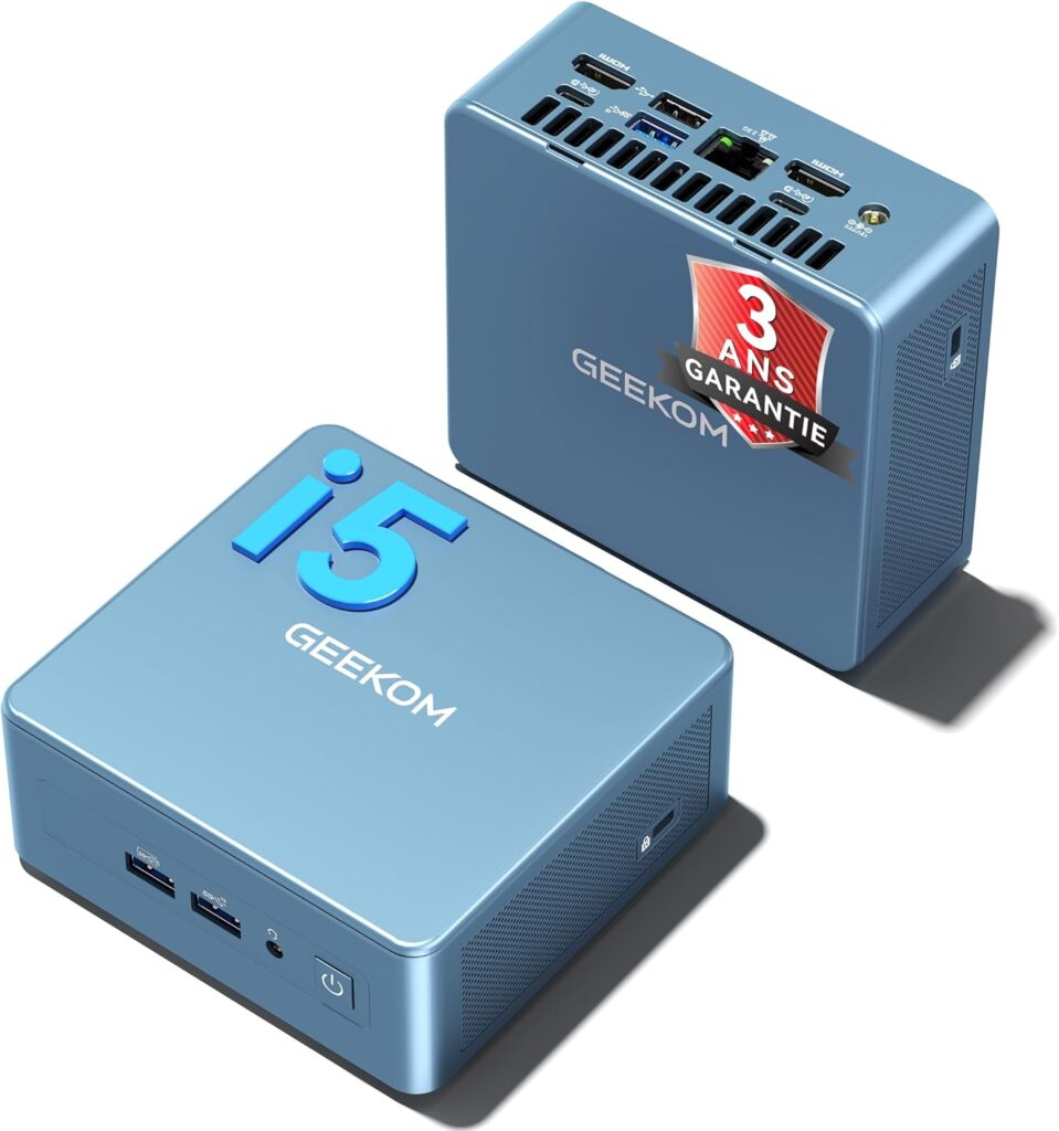Lancement du GEEKOM IT12 Business Mini PC avec Intel Core i5, 16 Go de RAM et 512 Go SSD.
