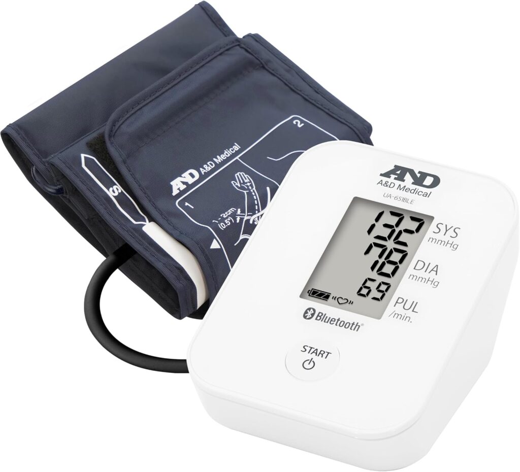 A&D Medical présente le tensiomètre UA-651BLEISO pour une mesure précise de la pression artérielle.