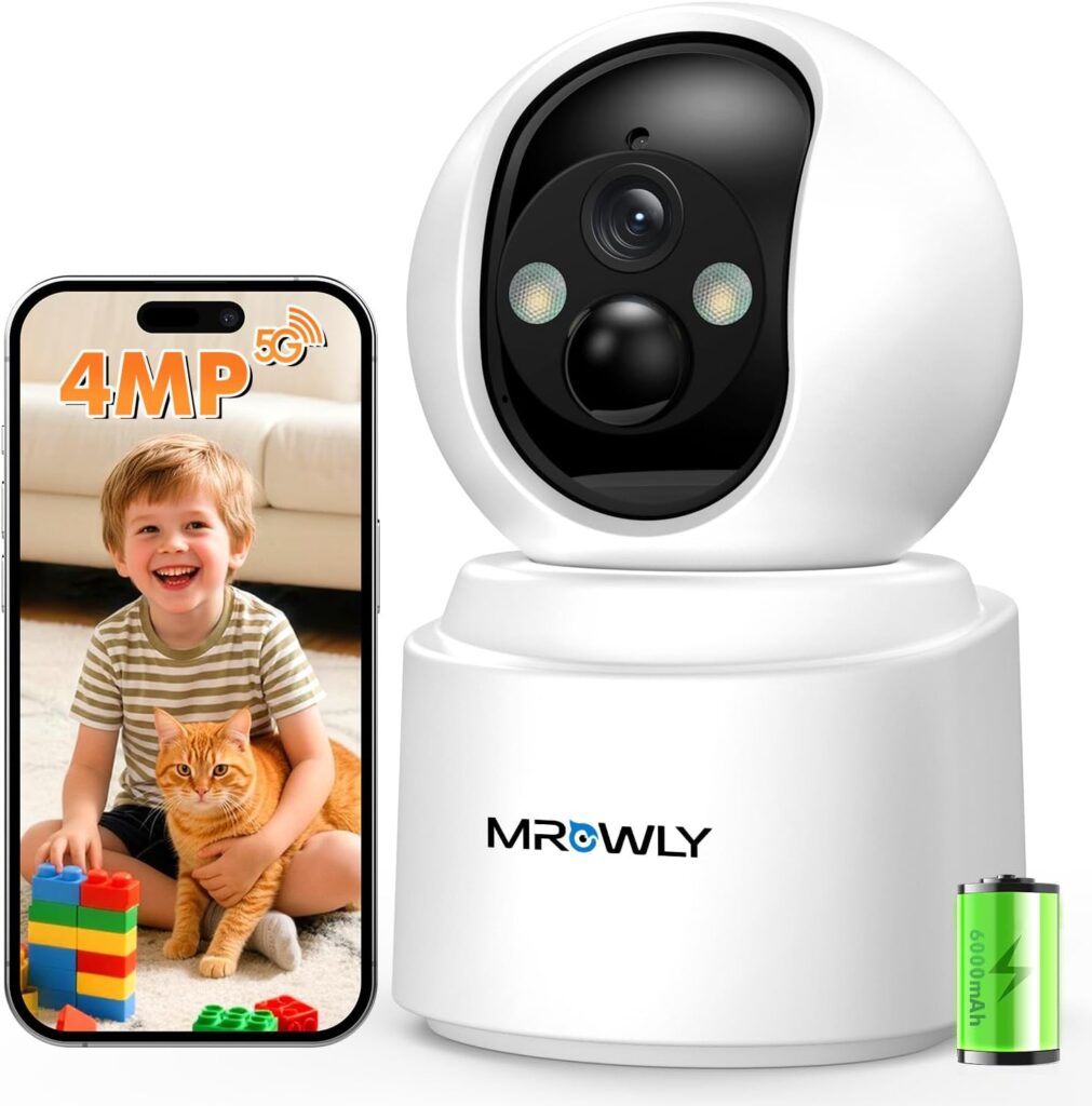 Surveillance intérieure : caméra WiFi 360° avec vision nocturne et audio bidirectionnel.