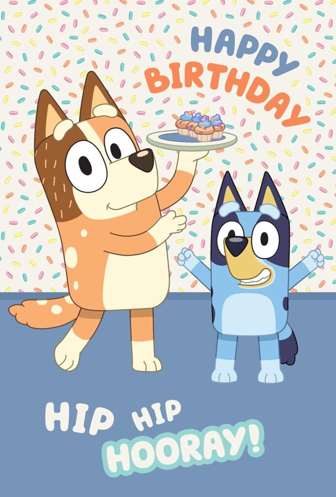 Danilo Promotions LTD lance une carte d’anniversaire Bluey pour le marché britannique.