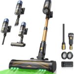 Proscenic P15+ : Aspirateur sans fil de 650W, 55Kpa, adapté aux tapis et surfaces dures