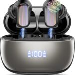 Casque audio Bluetooth 5.4 avec traduction instantanée en 164 langues pour les affaires et l’étude.