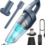 Aspirateur à main sans fil de 2200mAh avec filtre HEPA pour nettoyage de voiture et maison