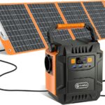 FlashFish 200W : Station d&rsquo;énergie portable avec panneau solaire de 100W pour camping et urgence