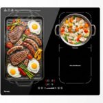 Topwish lance une table de cuisson à induction de 4 foyers dotée de zones flexibles et de sécurité enfant.
