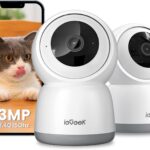 Surveillance intérieure : caméra ieGeek 2K 3MP avec détection AI et compatibilité Alexa