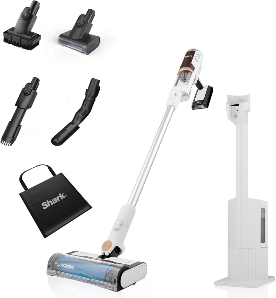 Shark Clean & Empty BU3521UKTSB : Aspirateur sans fil avec station de charge et outils pour animaux