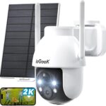 Lancement de la caméra de surveillance sans fil ieGeek ZY C2 : fonctionnalités avancées en extérieur.