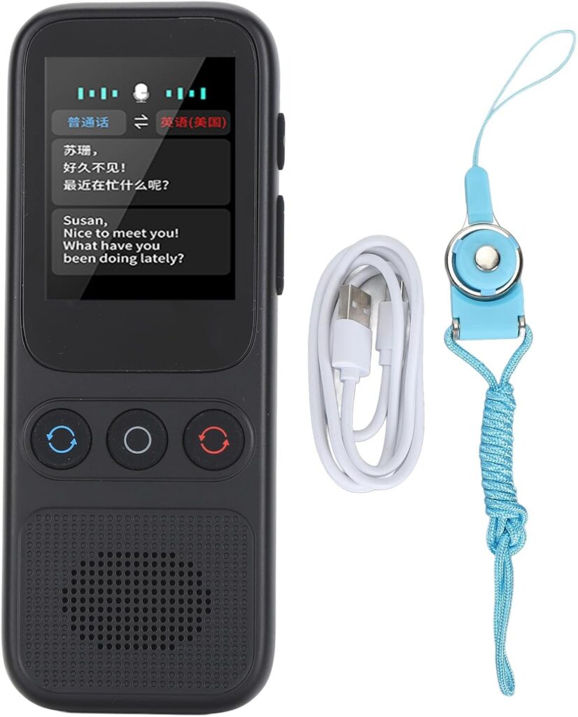 Zunate Device : Traduction instantanée hors ligne dans 138 langues avec 8 Go de mémoire.