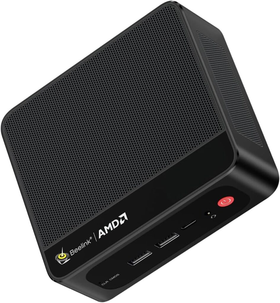 Beelink SER5-MAX Mini-PC : AMD Ryzen R7, 24 Go RAM et 500 Go SSD pour 3 écrans 4K