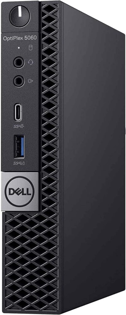 Dell présente le PC OptiPlex 5060 Micro avec Intel I5, 16 Go de RAM et 512 Go SSD sous Windows 11.