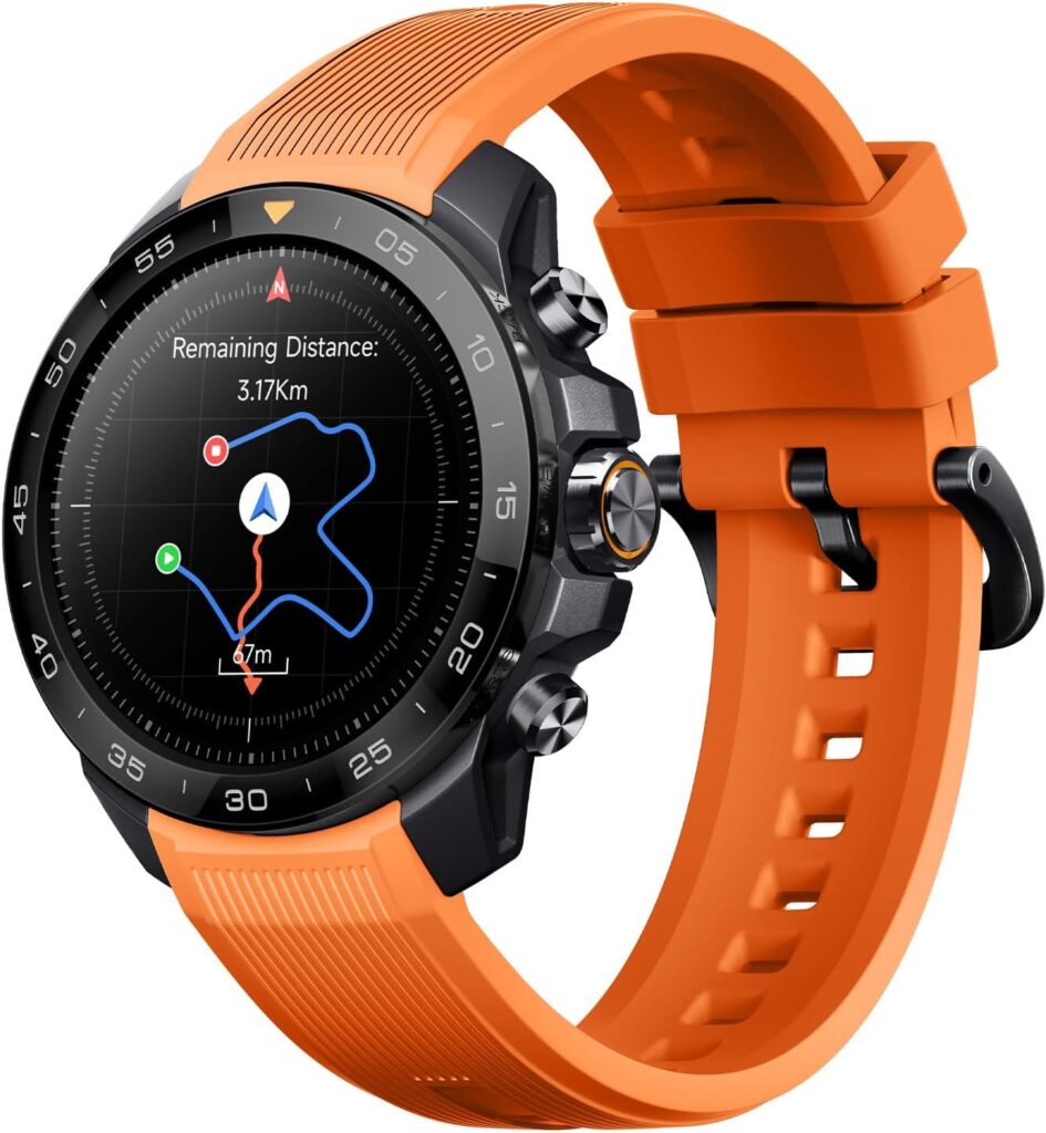 Mibro GS Explorer S : Montre connectée pour hommes, GPS et étanchéité 10 ATM.