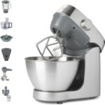 Kenwood Prospero+ KHC29A.R0SI : Robot culinaire avec accessoires et balance intégrée.