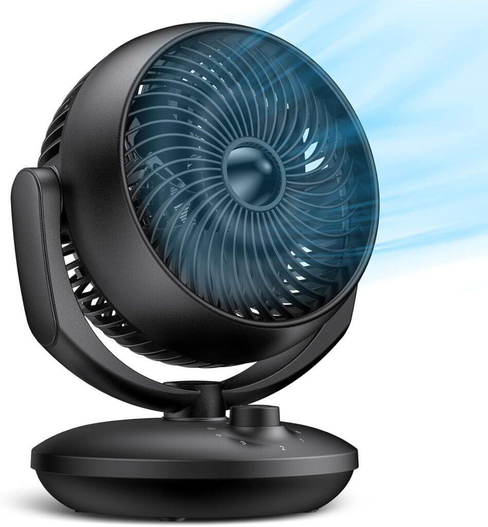Ventilateur portable FTOTHH Ultra Silent de 22dB adapté aux bureaux et chambres de 15 m².