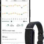 Hilo Blood Pressure Monitor Bracelet : suivi continu de la santé avec des analyses d’application et IP68
