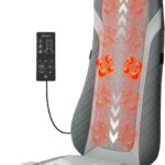 Le coussin de massage Shiatsu Snailax avec chaleur disponible pour soulager les douleurs lombaires.