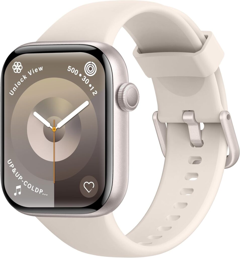 AcclaFit : Montre connectée étanche avec appel Bluetooth et 140 modes sportifs pour iOS et Android